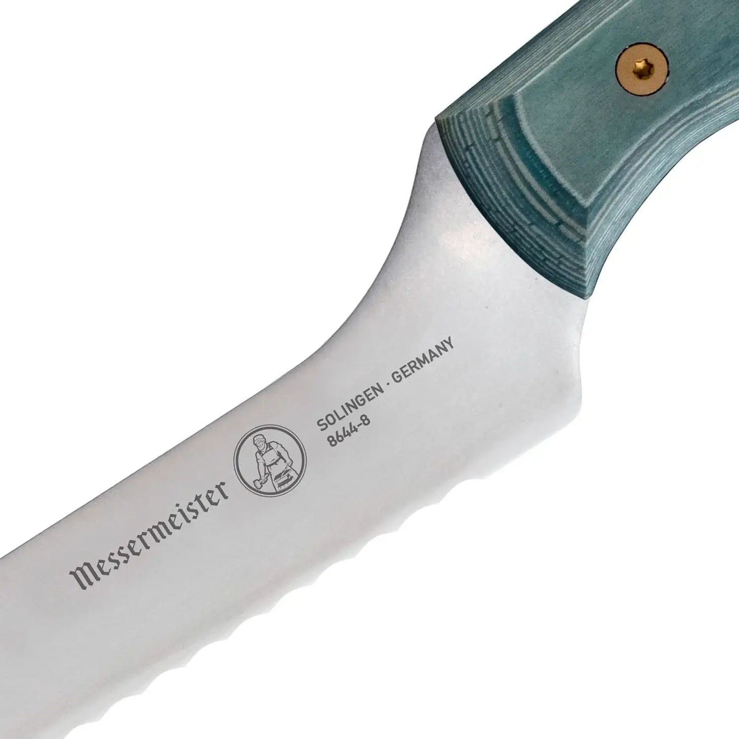 Messermeister Custom 8 Inch Offset Scalloped Knife