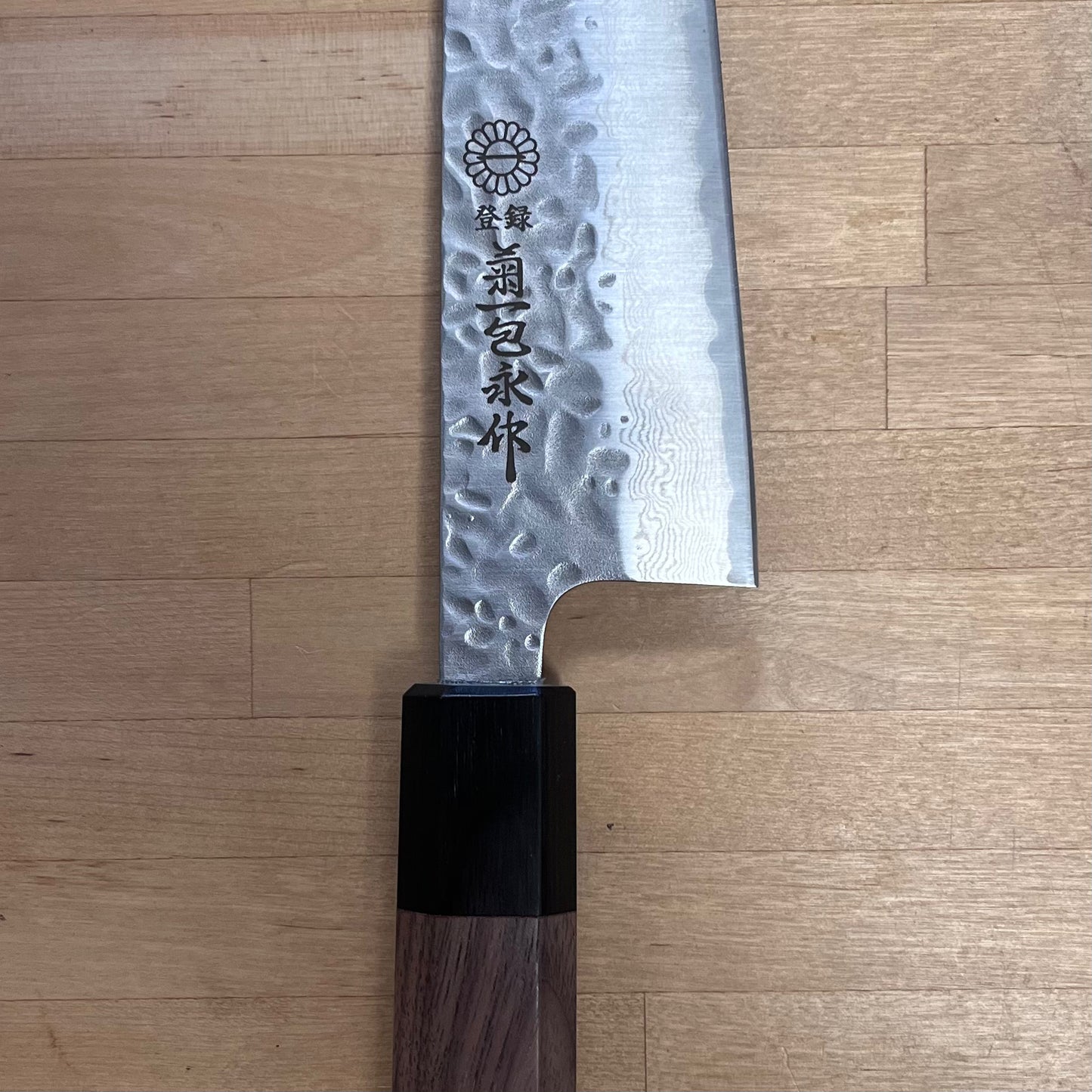 Kikuichi Mirror Damascus Series Tsuchime Gyuto (MDT67-180M)