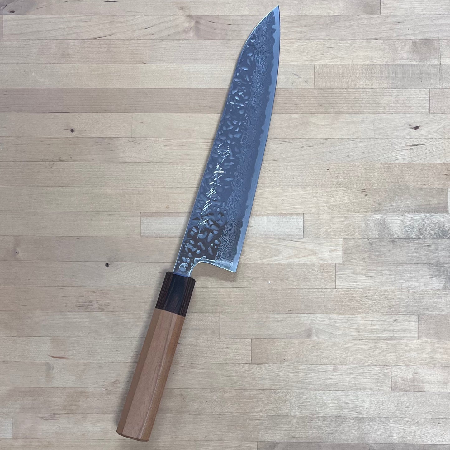 Kikuichi Mirror Damascus Series Tsuchime Limited Edition Gyuto 210 (MDT67-210ZM)