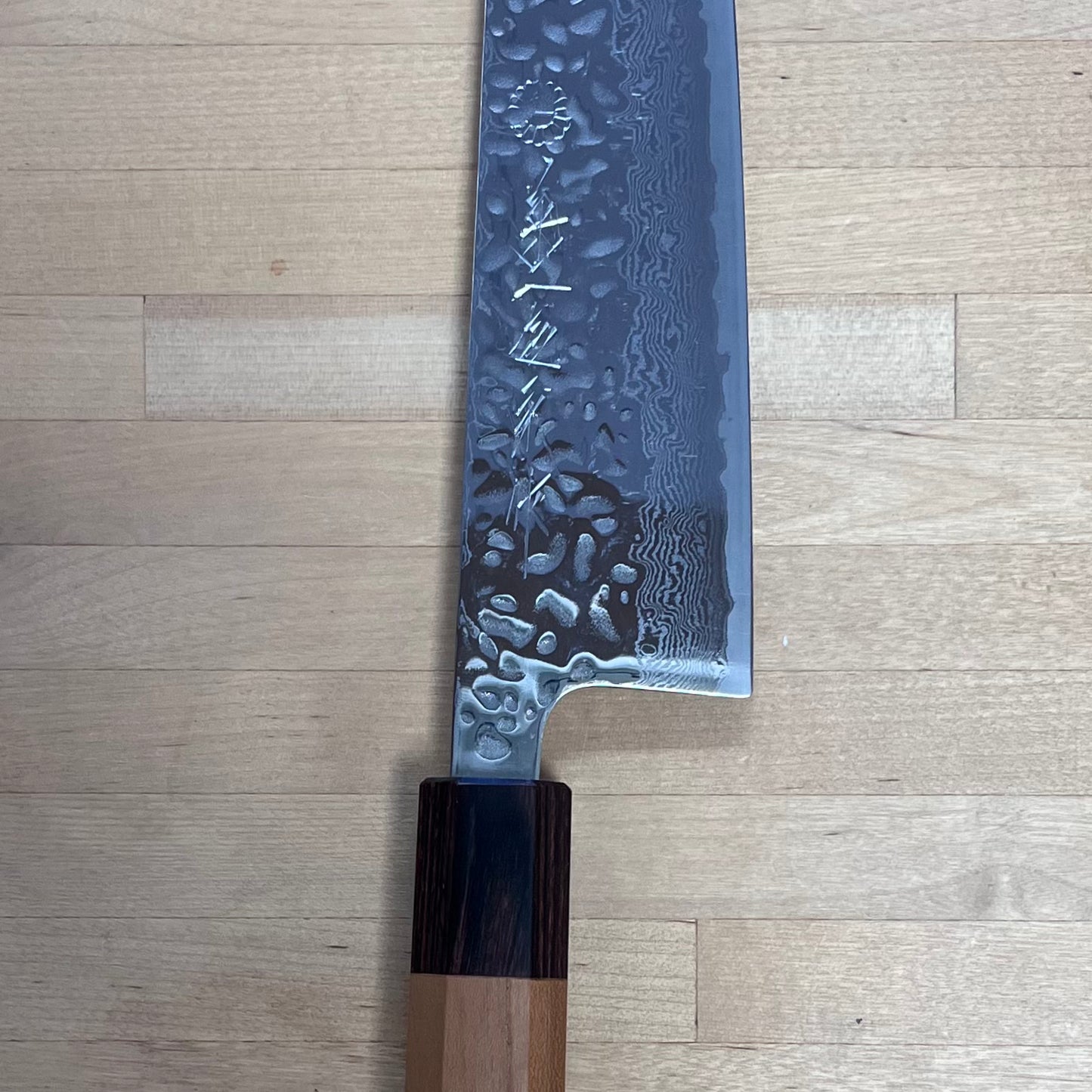 Kikuichi Mirror Damascus Series Tsuchime Limited Edition Gyuto 210 (MDT67-210ZM)