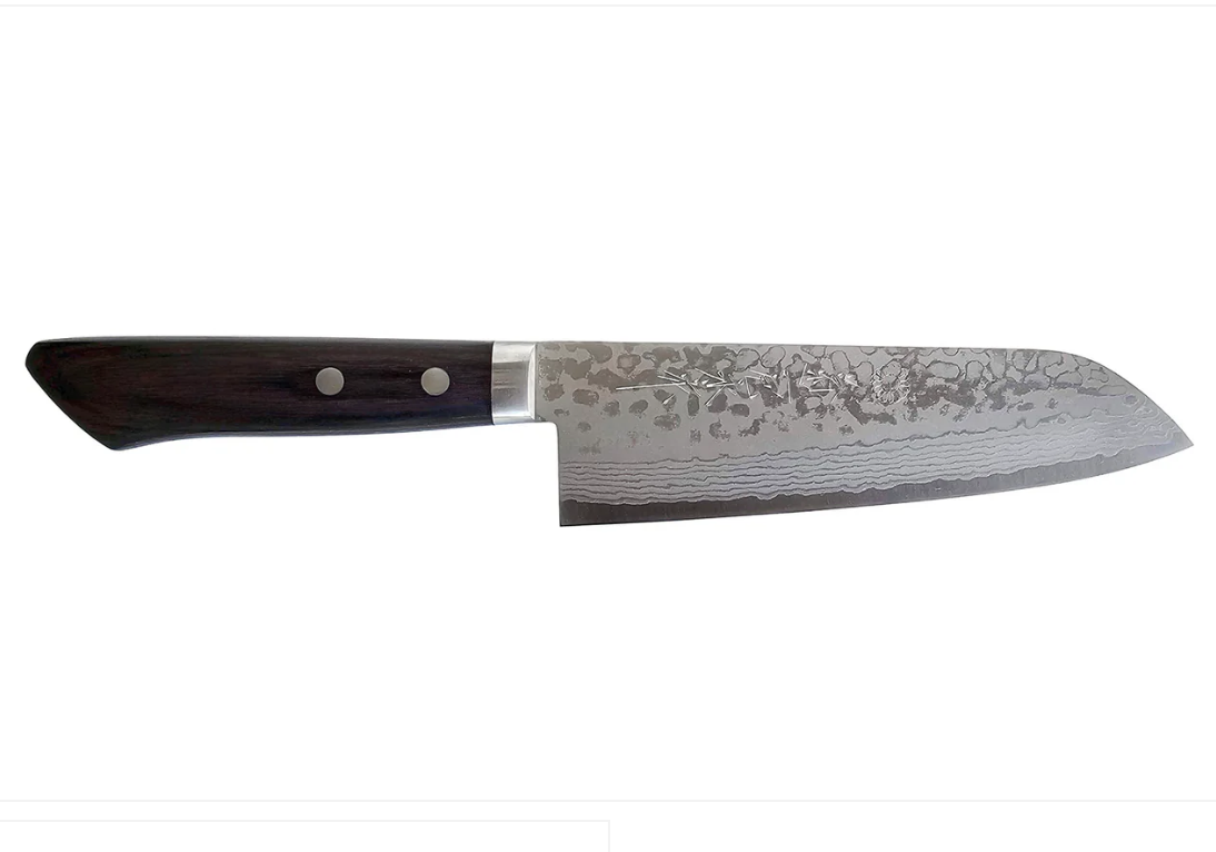 Kikuichi SUMI Series 17 Layer Damascus Santoku (SUMID17)